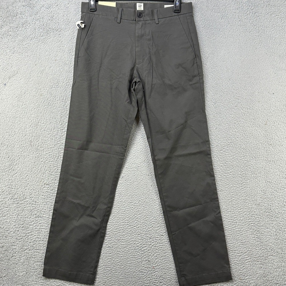 GAP Men's Dark Gray Chinos‎